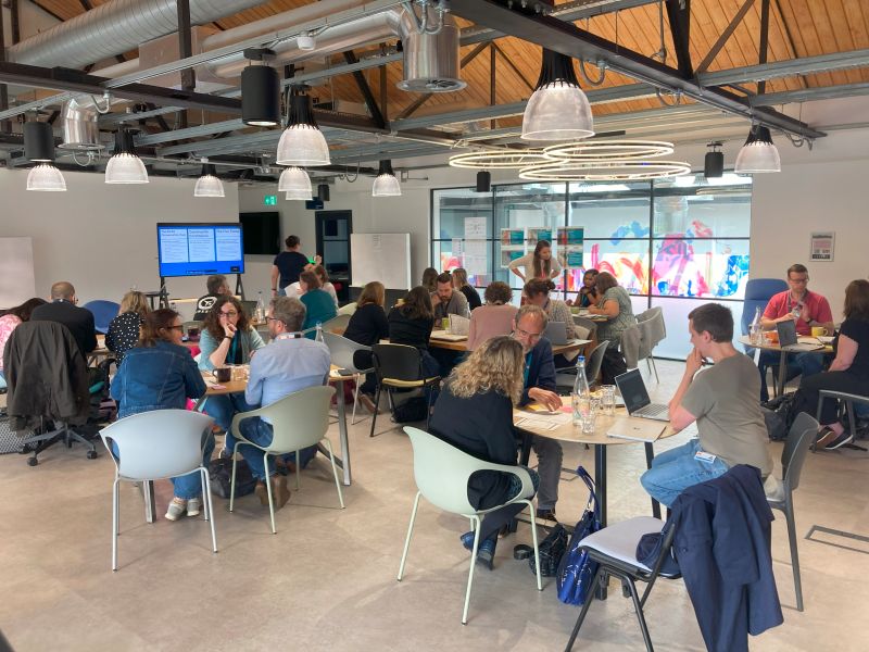 Attendees of the 03 June community manager day in the Jisc bristol head office